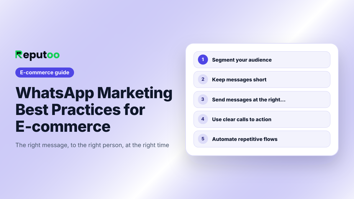 WhatsApp marketing best practices for e-commerce